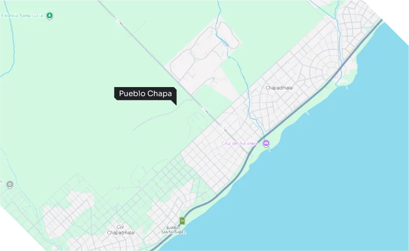 Ubicación de pueblochapa